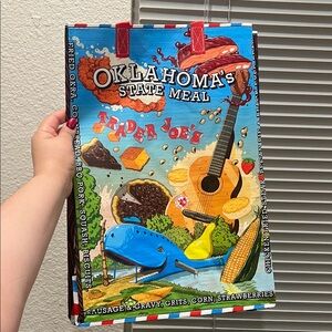Trader Joe's Oklahoma's State Meal Reusable Grocery Bag